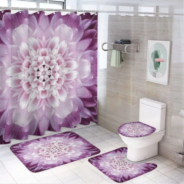 Fresh Spring Gardening on a shower curtain