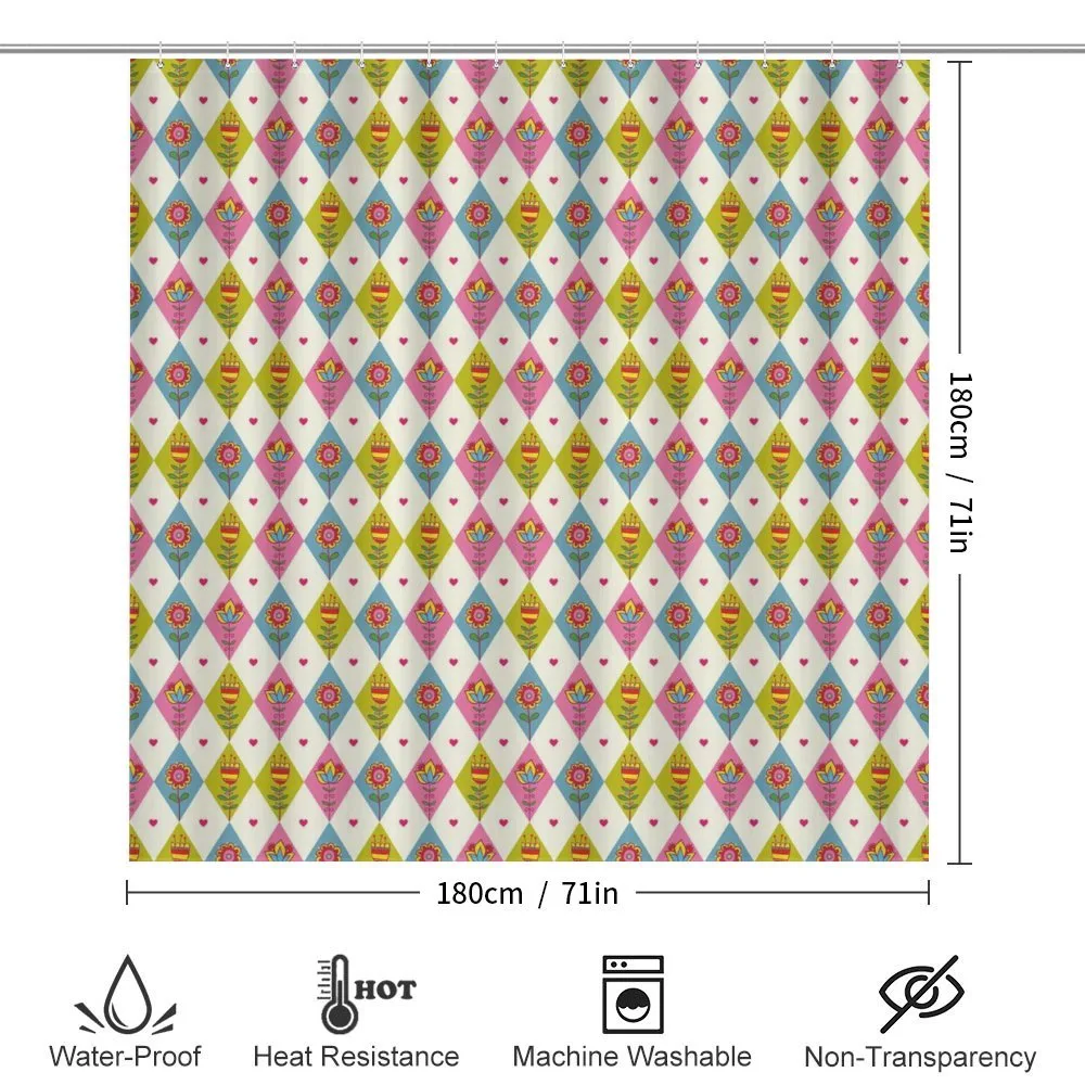 Geometric Tulips Pattern — Detail 2