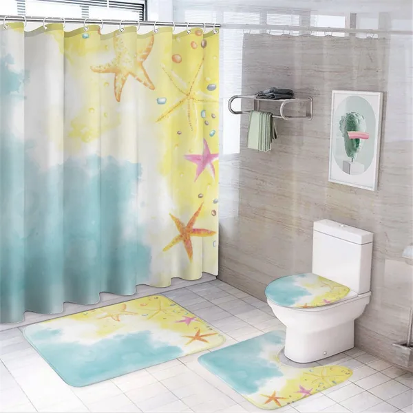 Hawaiian Holiday on a shower curtain