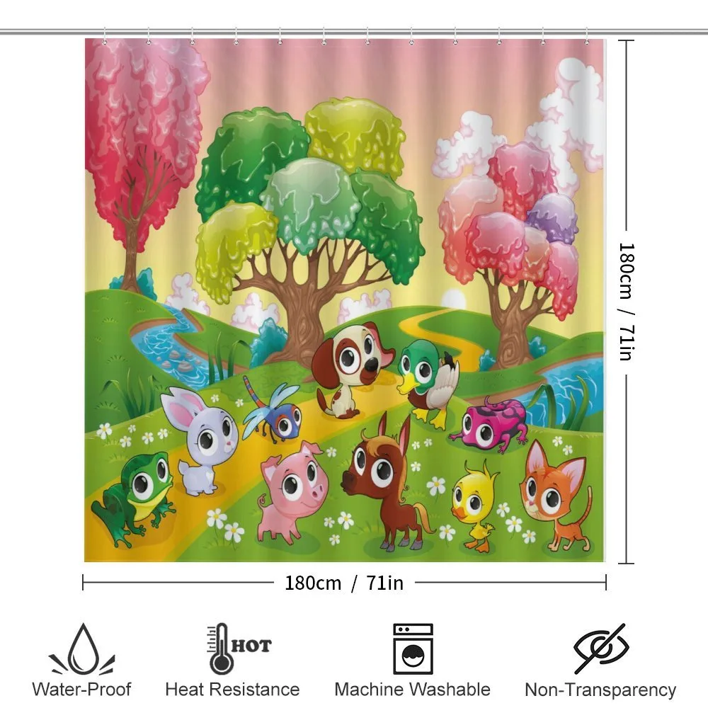 Kids Cartoon Animals — Detail 2