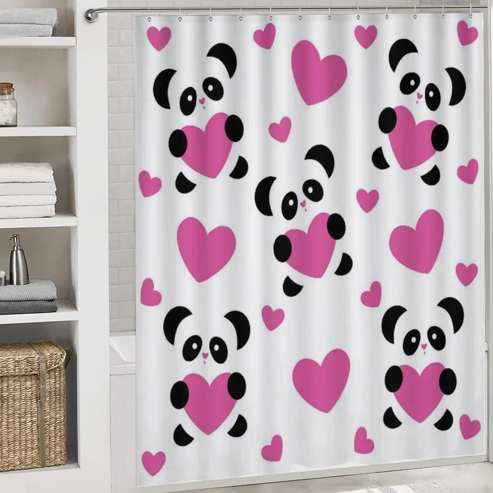 Love Pandas Hearts — Detail 4