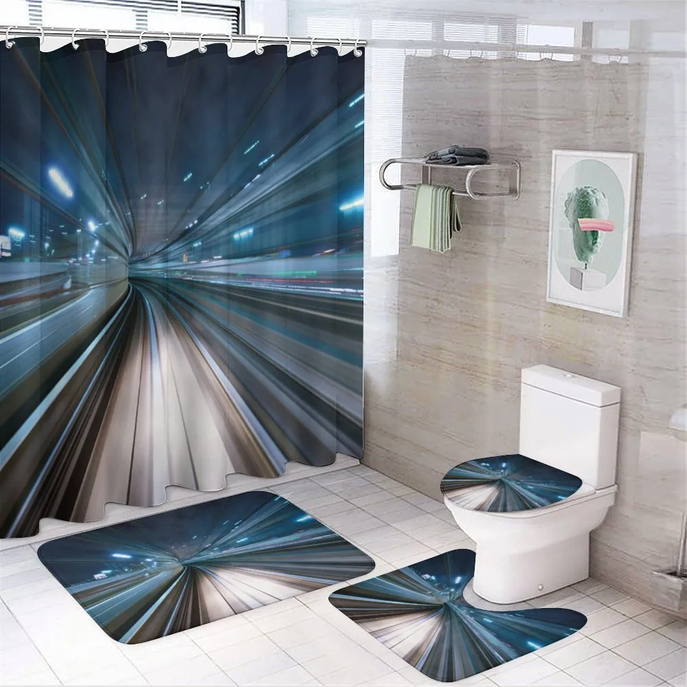 Motion Blur City Tunnel — Your design