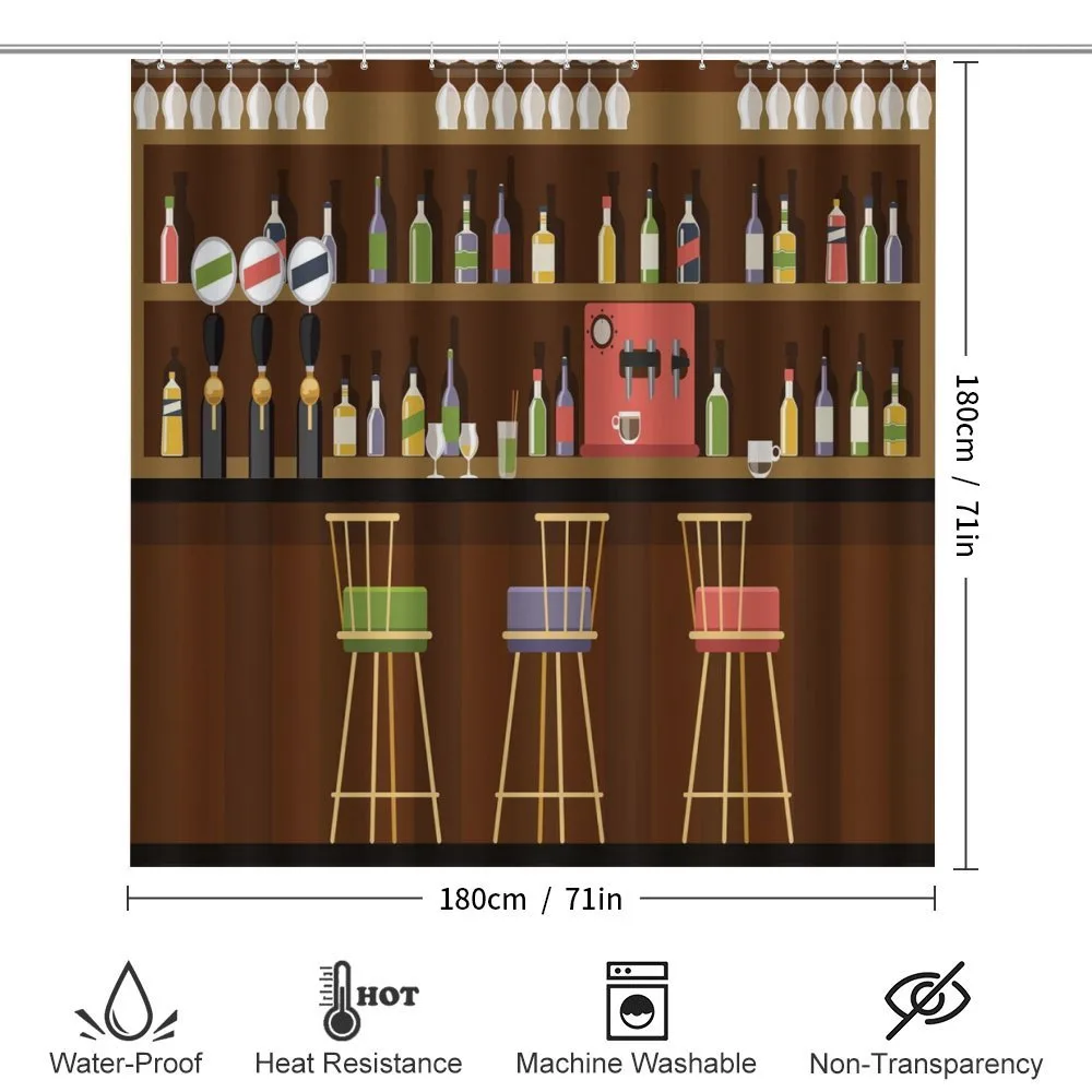 Nightclub Pub Alcohol Bottles — Detail 2