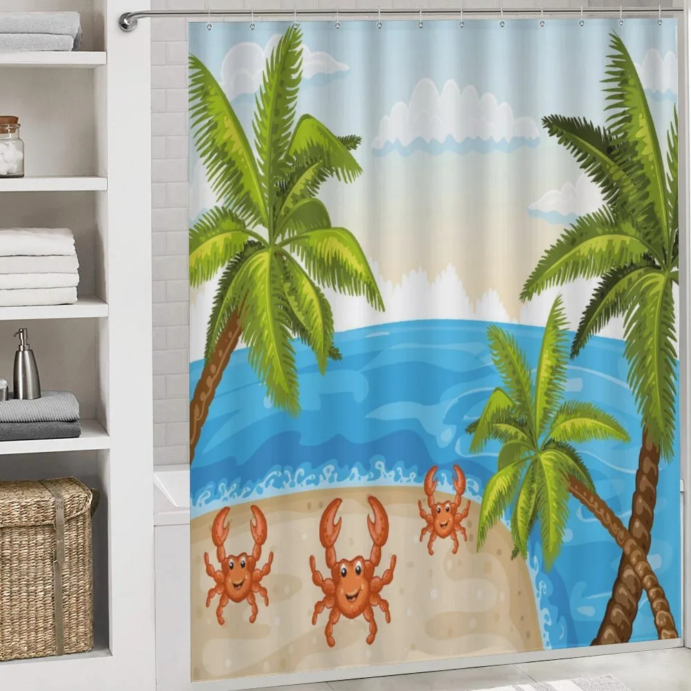 Palm Trees and Crabs — Detail 4