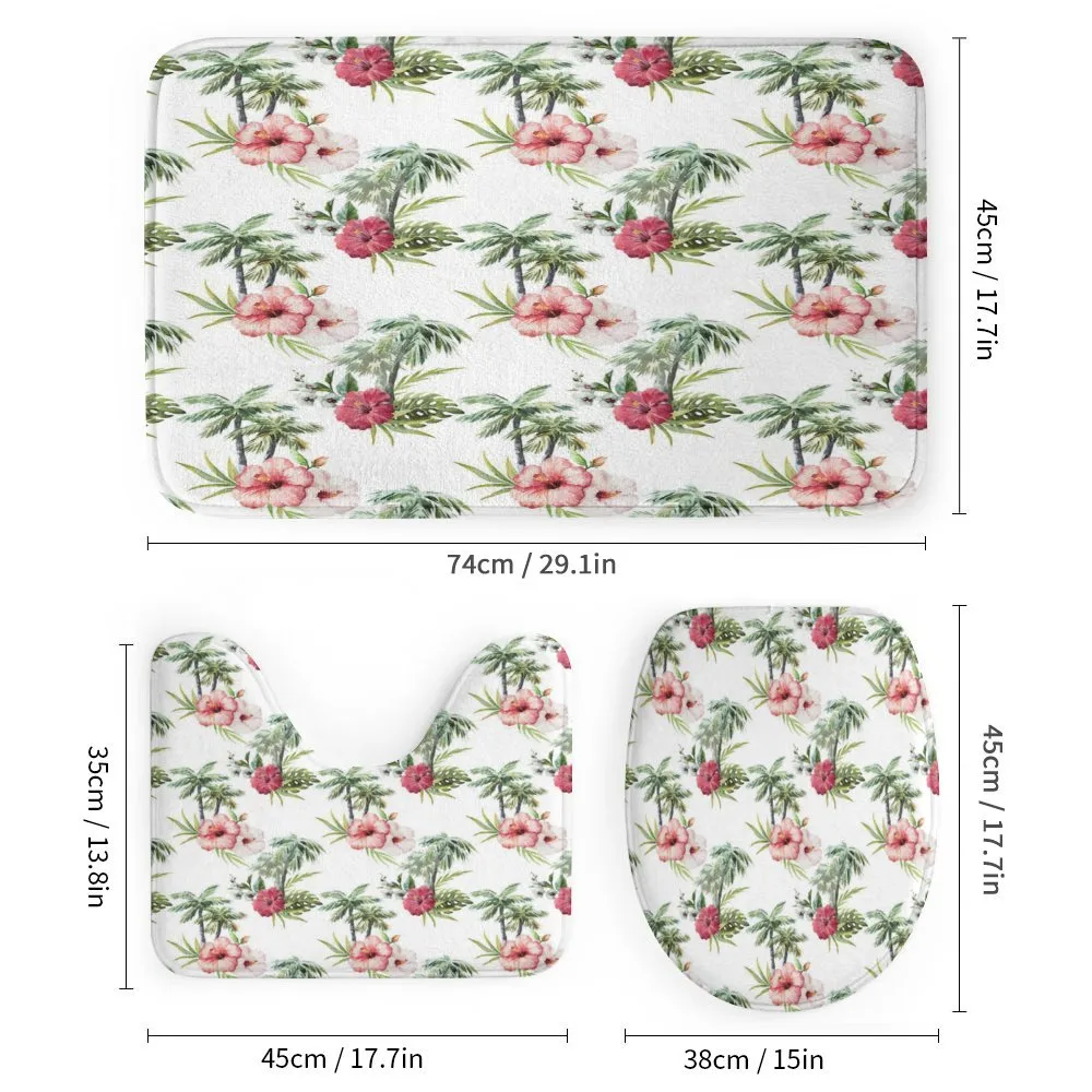 Palm Trees Hibiscus — Detail 1