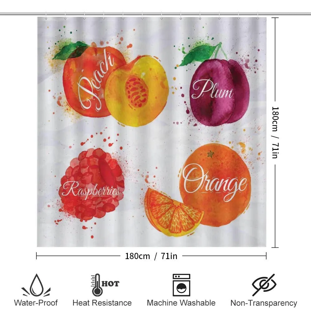 Peach Raspberry and Plum — Detail 2