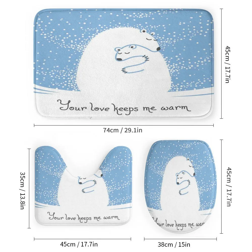 Polar Bear Mother Baby — Detail 1