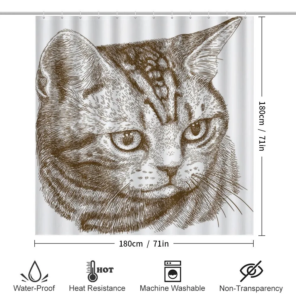 Portrait of a Kitty Hipster — Detail 2