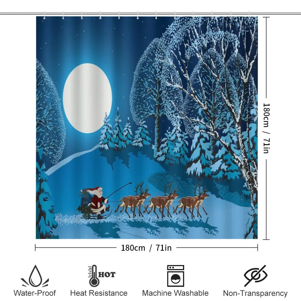 Santa Winter Forest — Detail 2