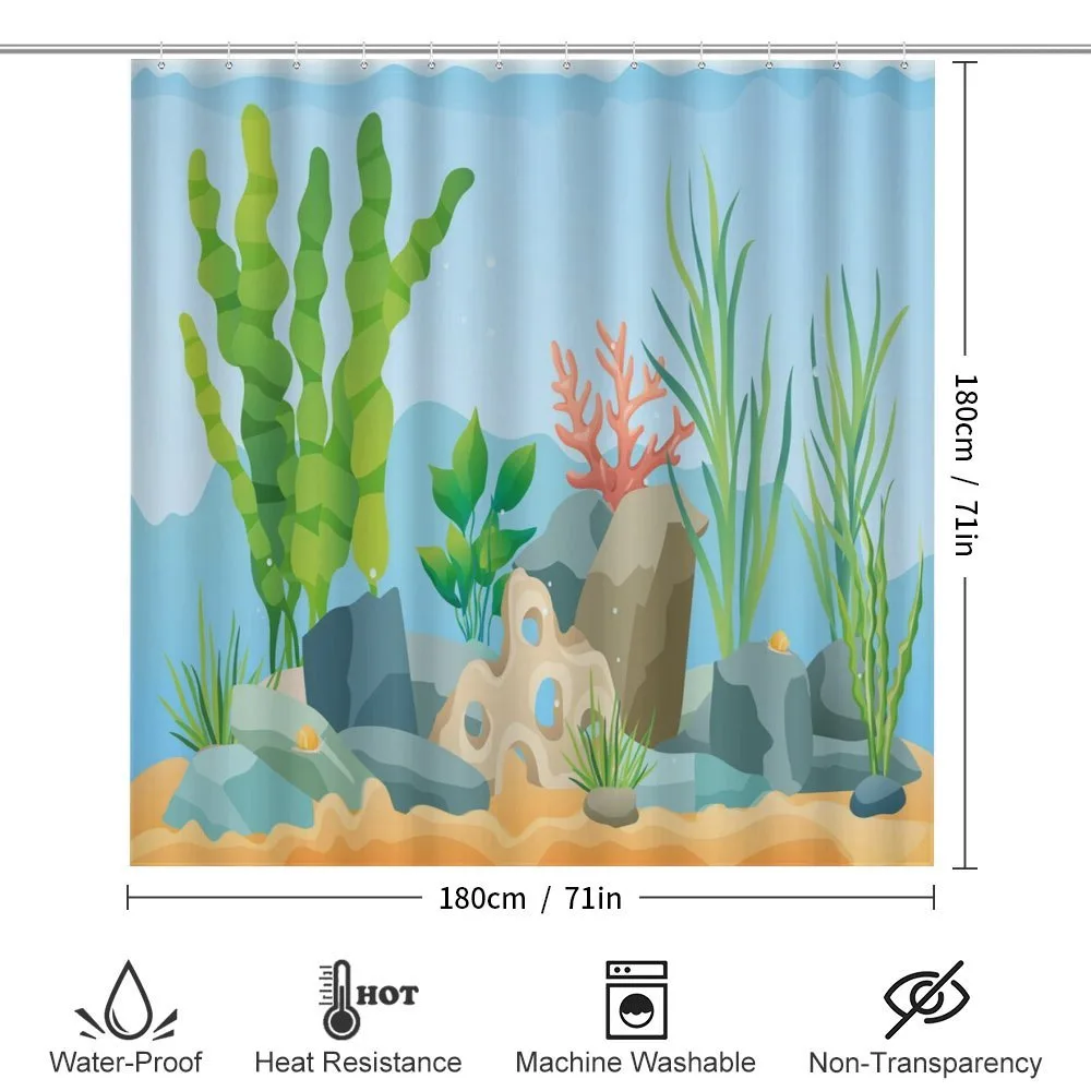 Sea Plants and Rocks — Detail 2