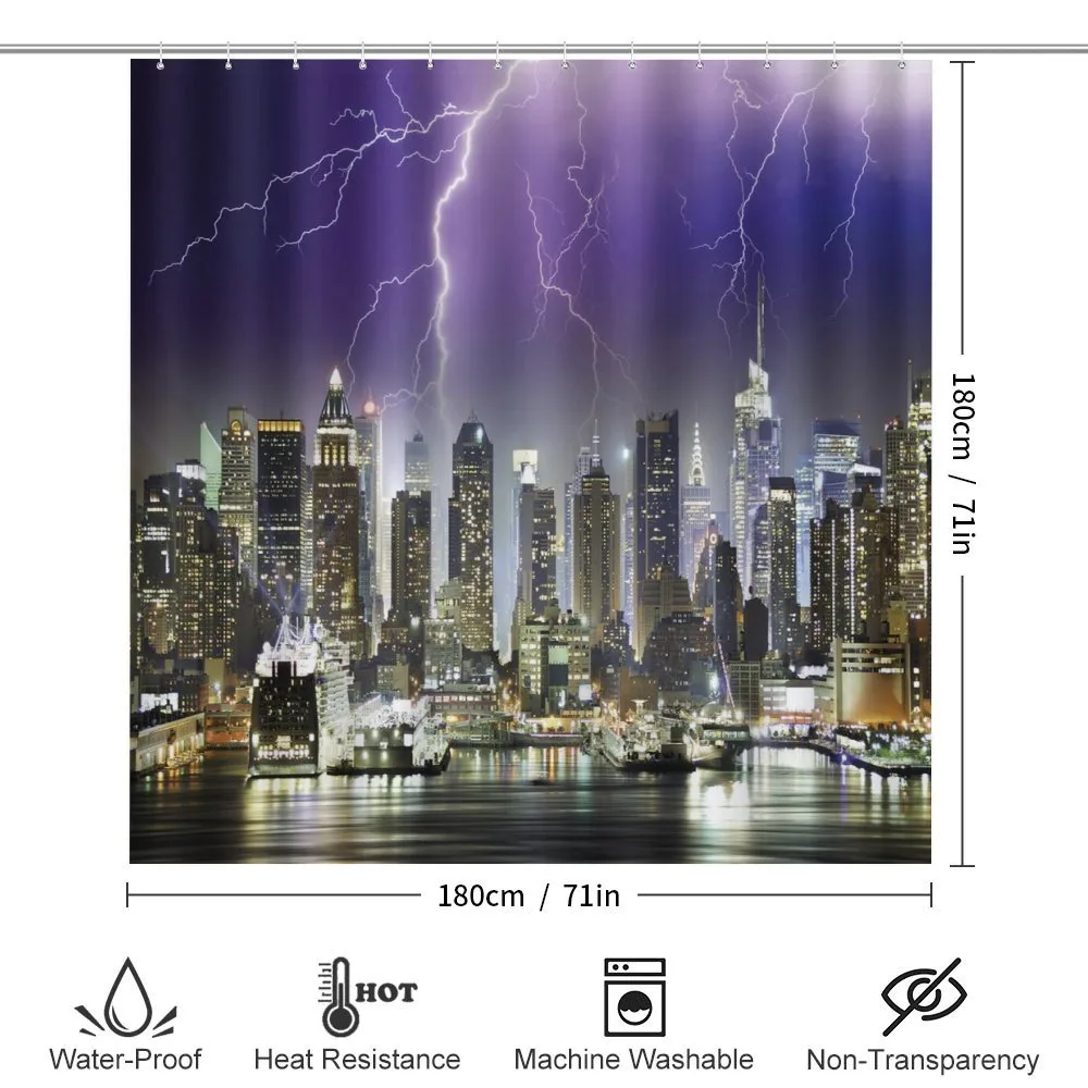 Storm Thunder in New York — Detail 2