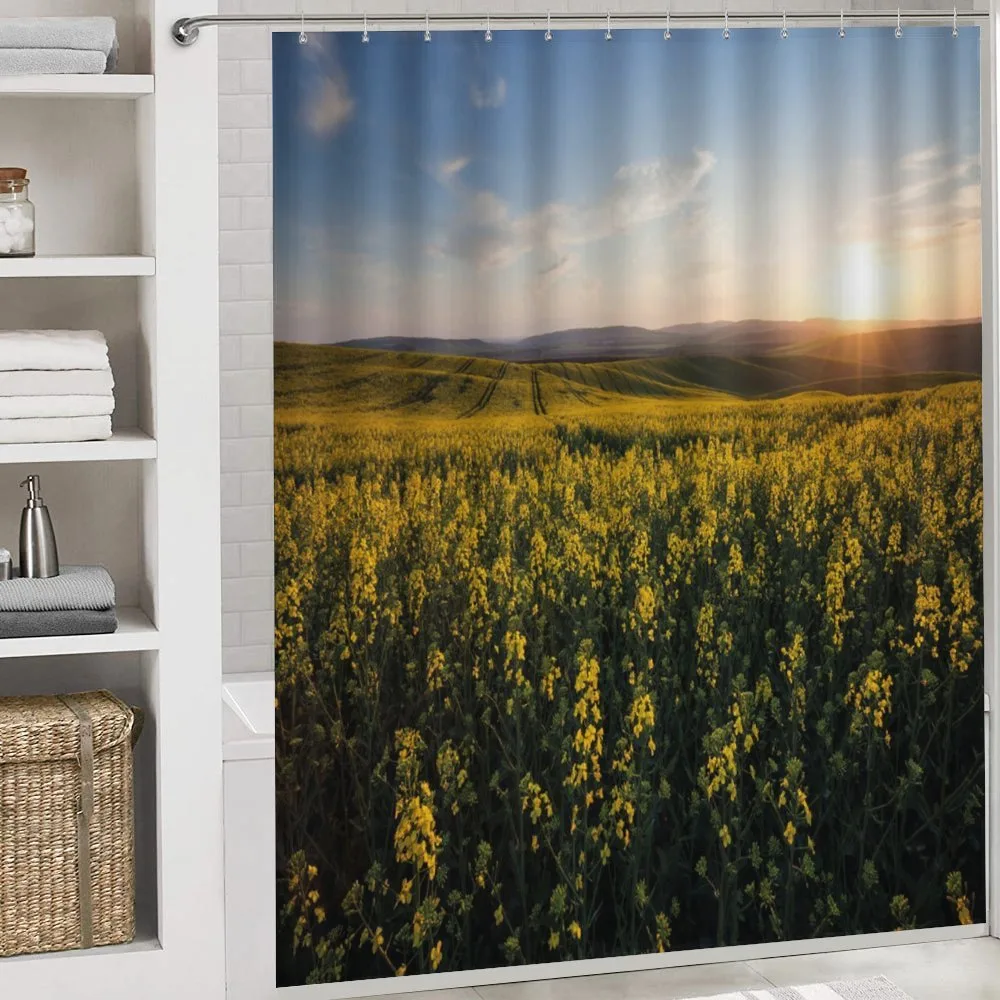 Sunset Flower Field — Detail 4