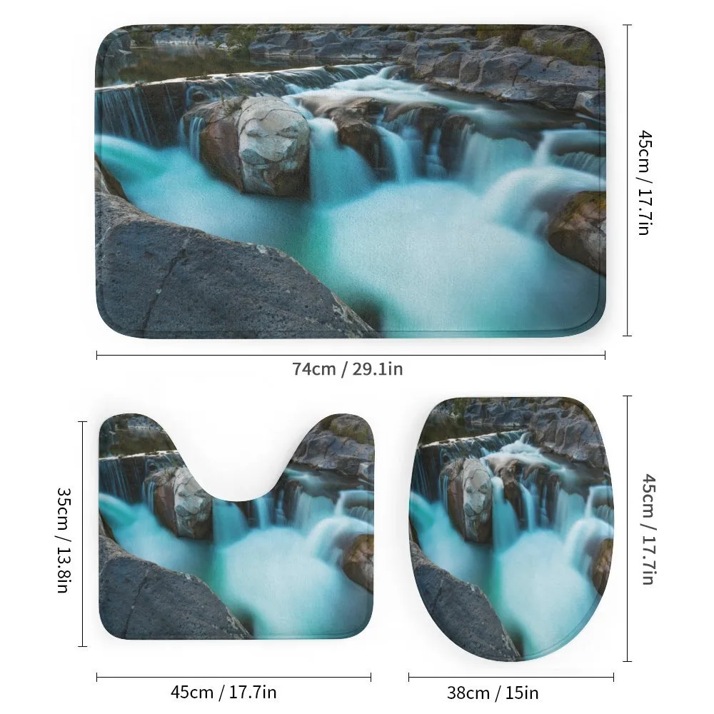 Waterfall Basalt Rocks — Detail 1