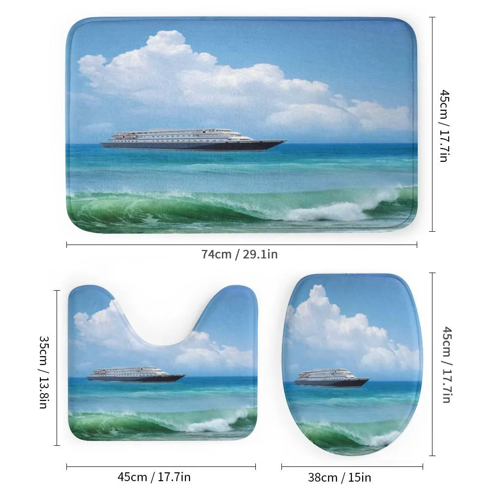 Waves Ship Travel — Detail 1