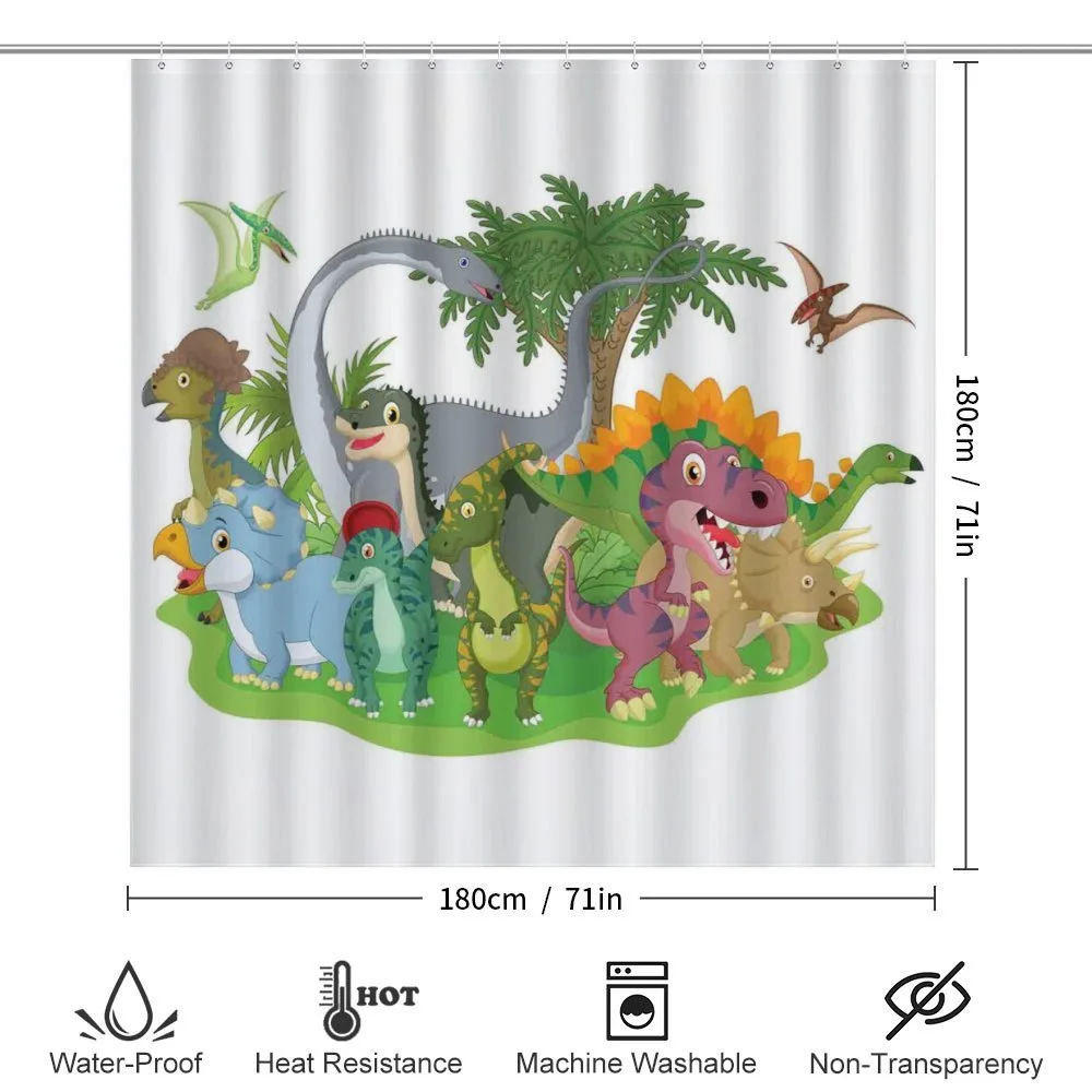 Cartoon Group Dinosaur — Detail 2