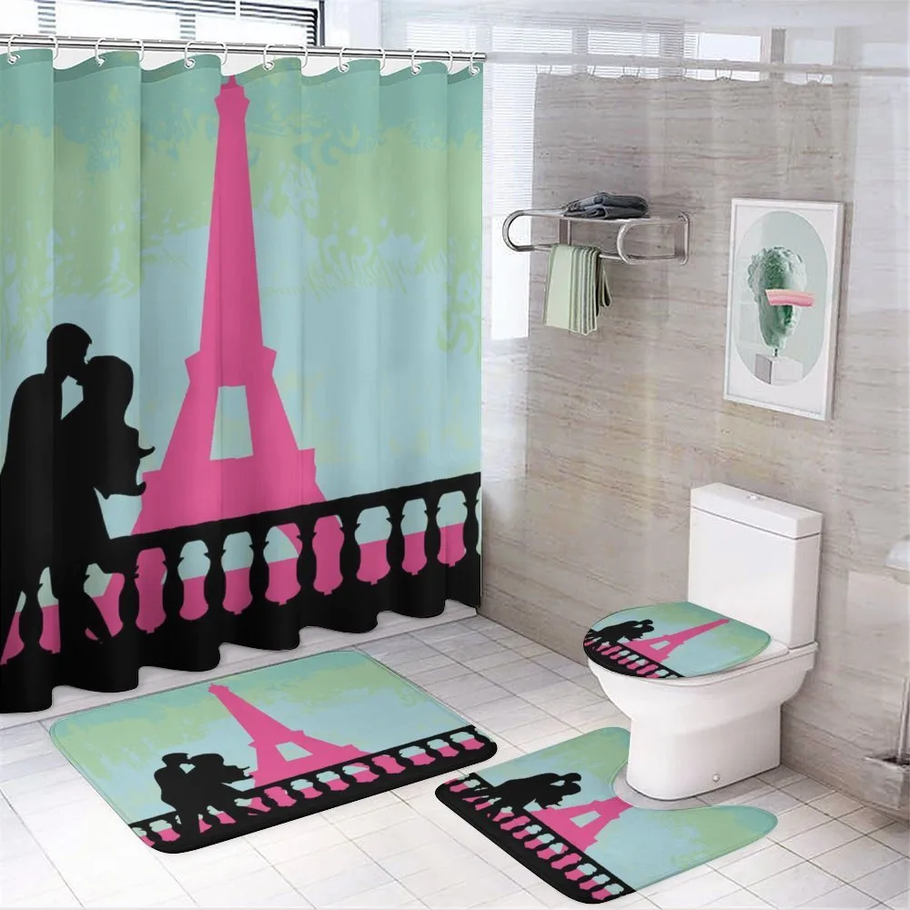 Hand Drawn Couple Kissing — Your design