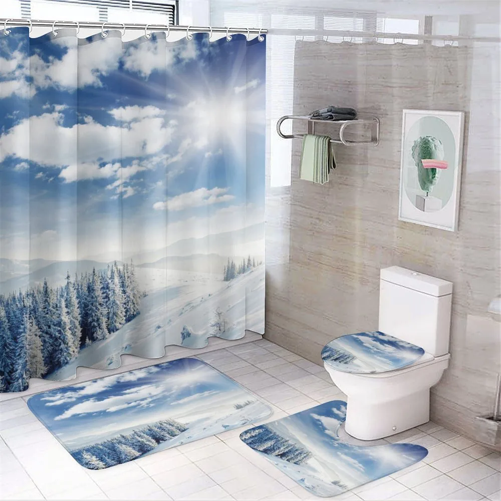 Idyllic Snow Mountain — Your design