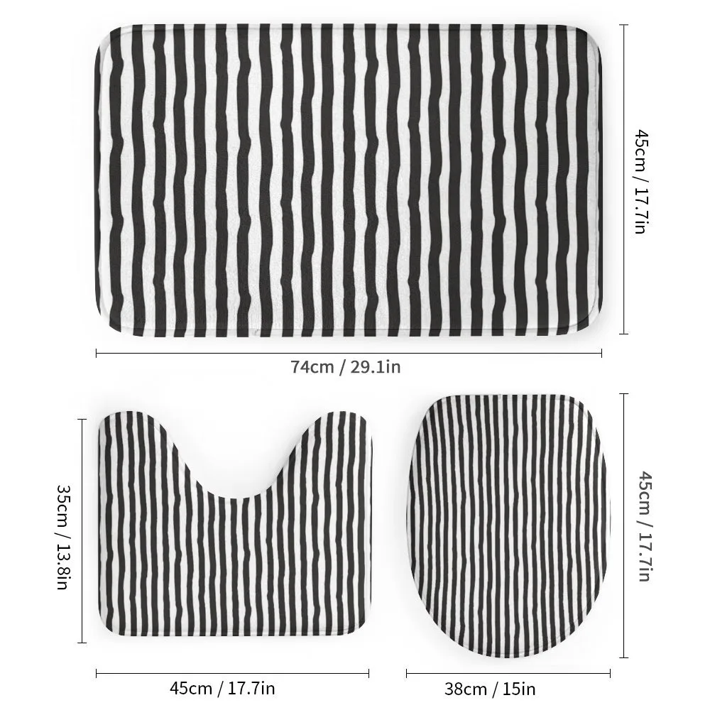 Irregular Vertical Lines Art — Detail 1