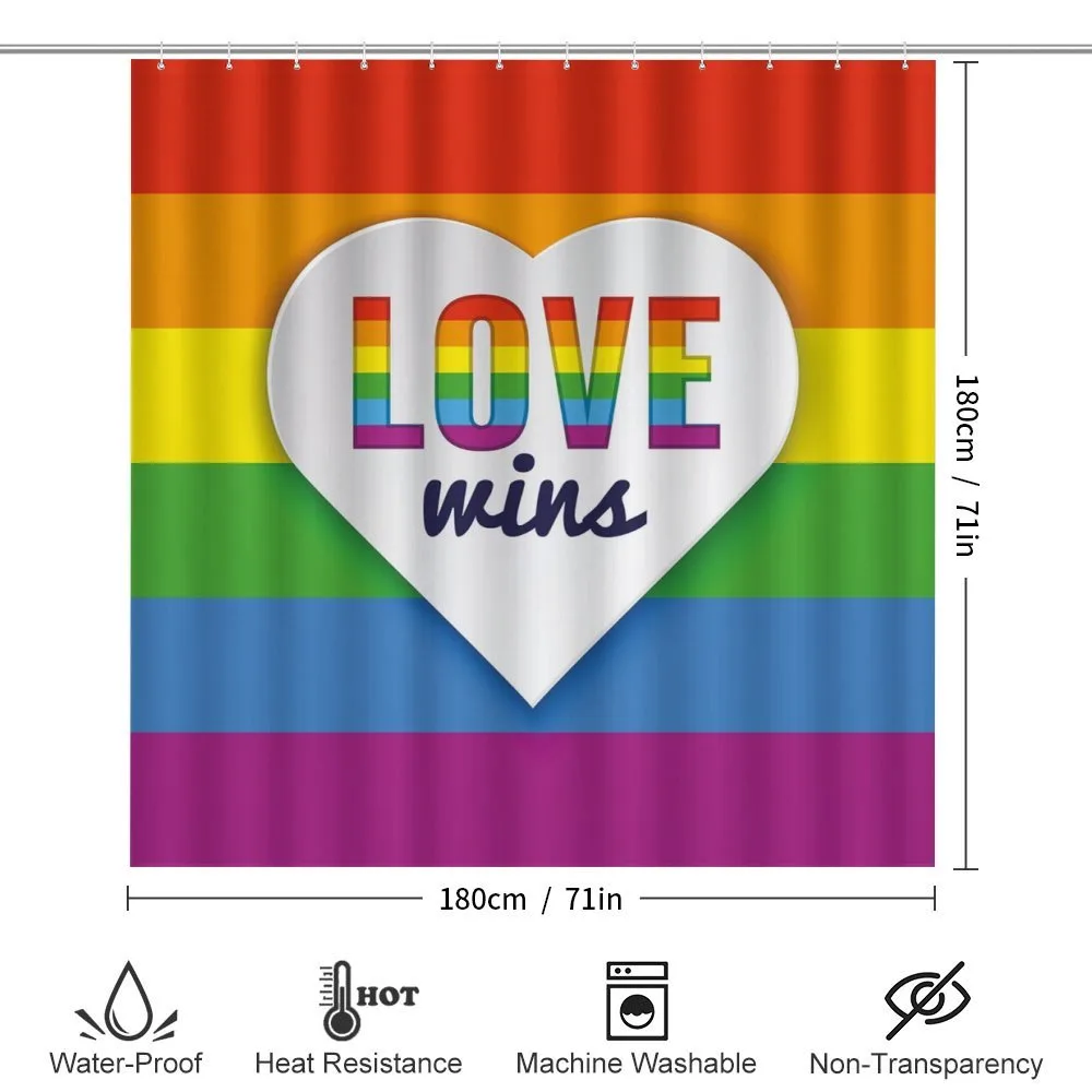 LGBT Pride Love Wins — Detail 2