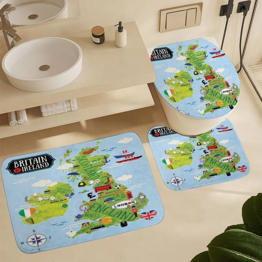 Maps of Britain Ireland — Detail 5