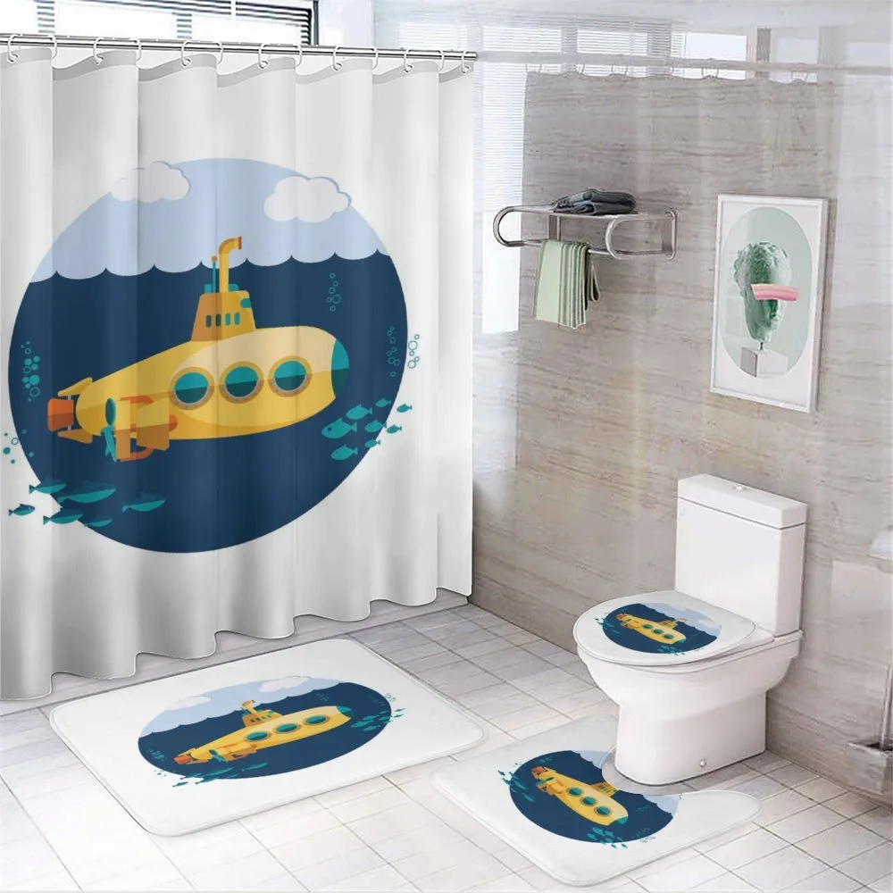 Nautical Wave Fish Bubble — Your design