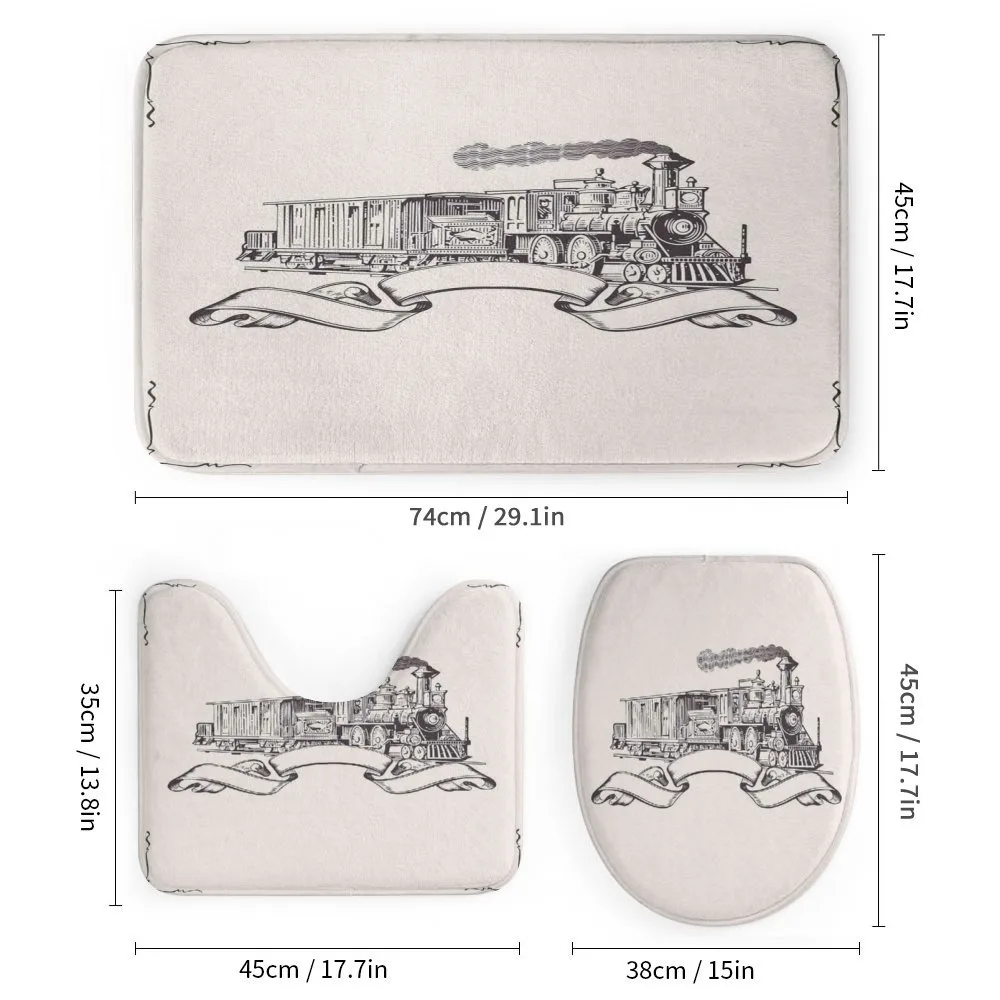 Old School Locomotive — Detail 1