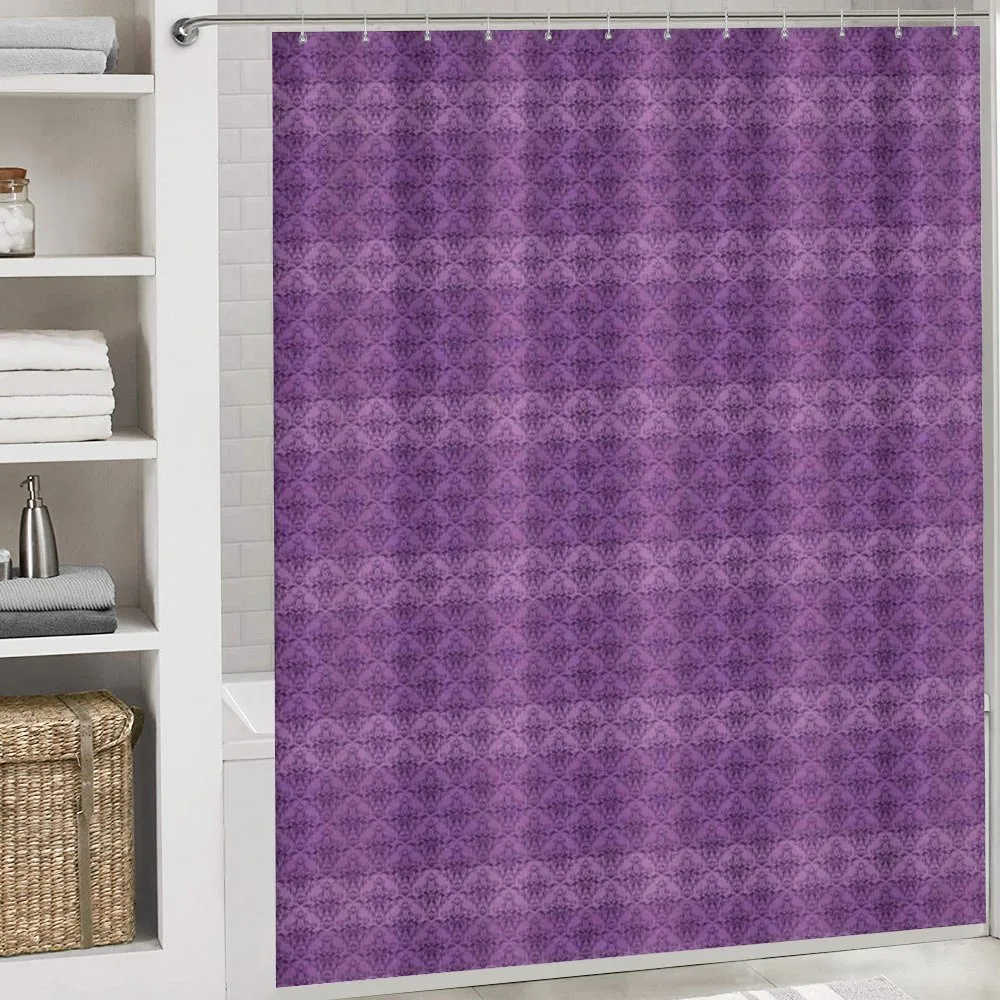 Rococo Damask Purple — Detail 4