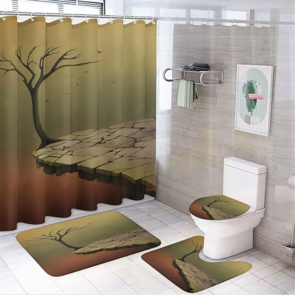 Tree on Cliff Precipice — Your design