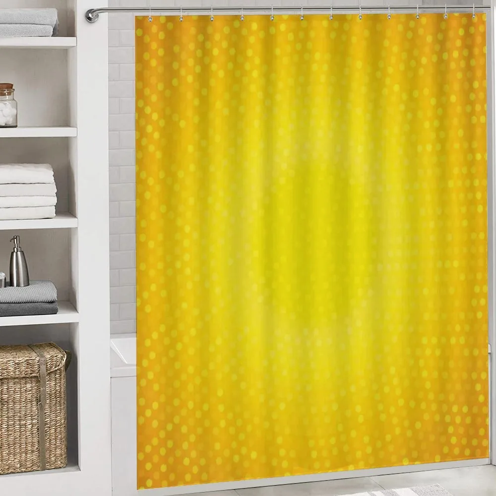 Yellow Ombre Circles — Detail 4