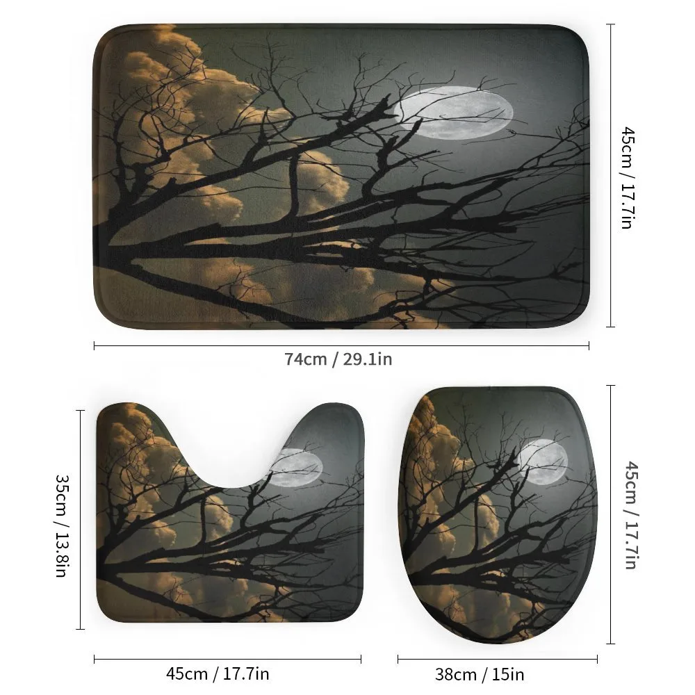 Bare Branches and Full Moon — Detail 1