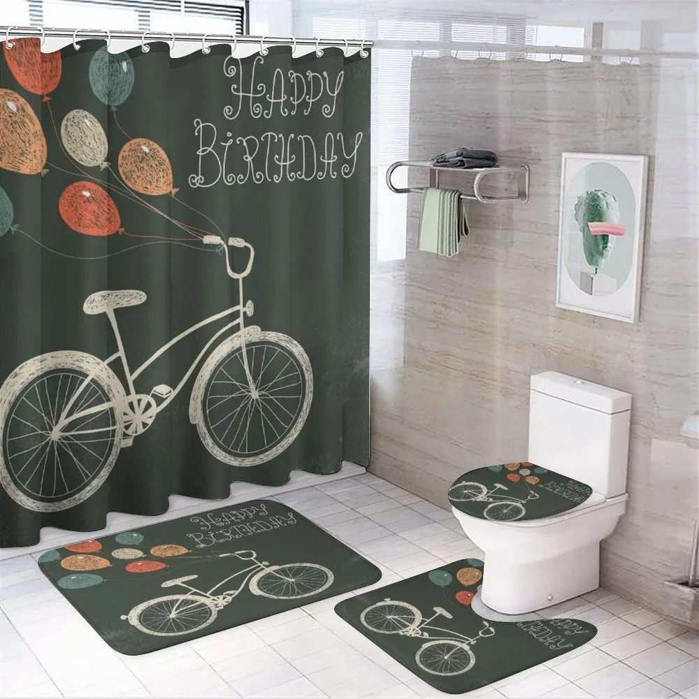 Bike Ballons Happy Birthday — Your design