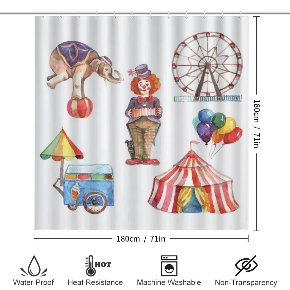 Clown Elephant Circus — Detail 2