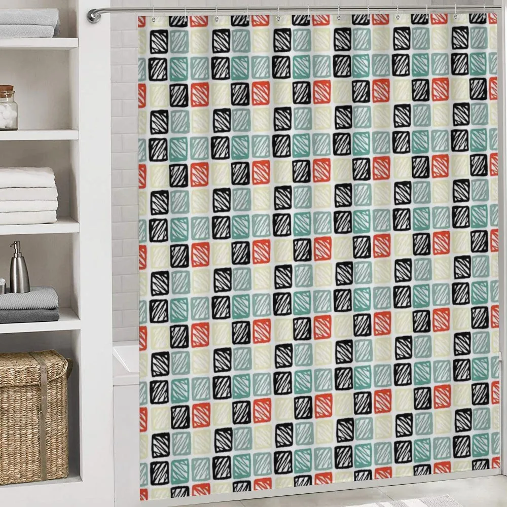 Grid Style Squares Zigzag — Detail 4