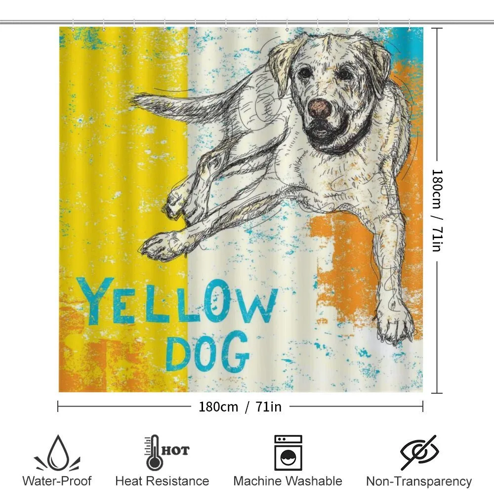 Grunge Sketch Dog Art — Detail 2