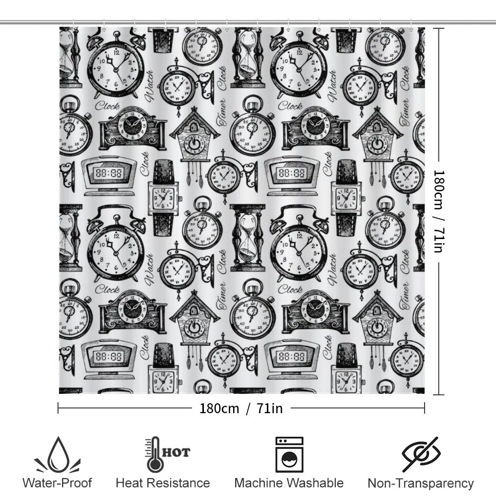 Hand Drawn Clocks — Detail 2
