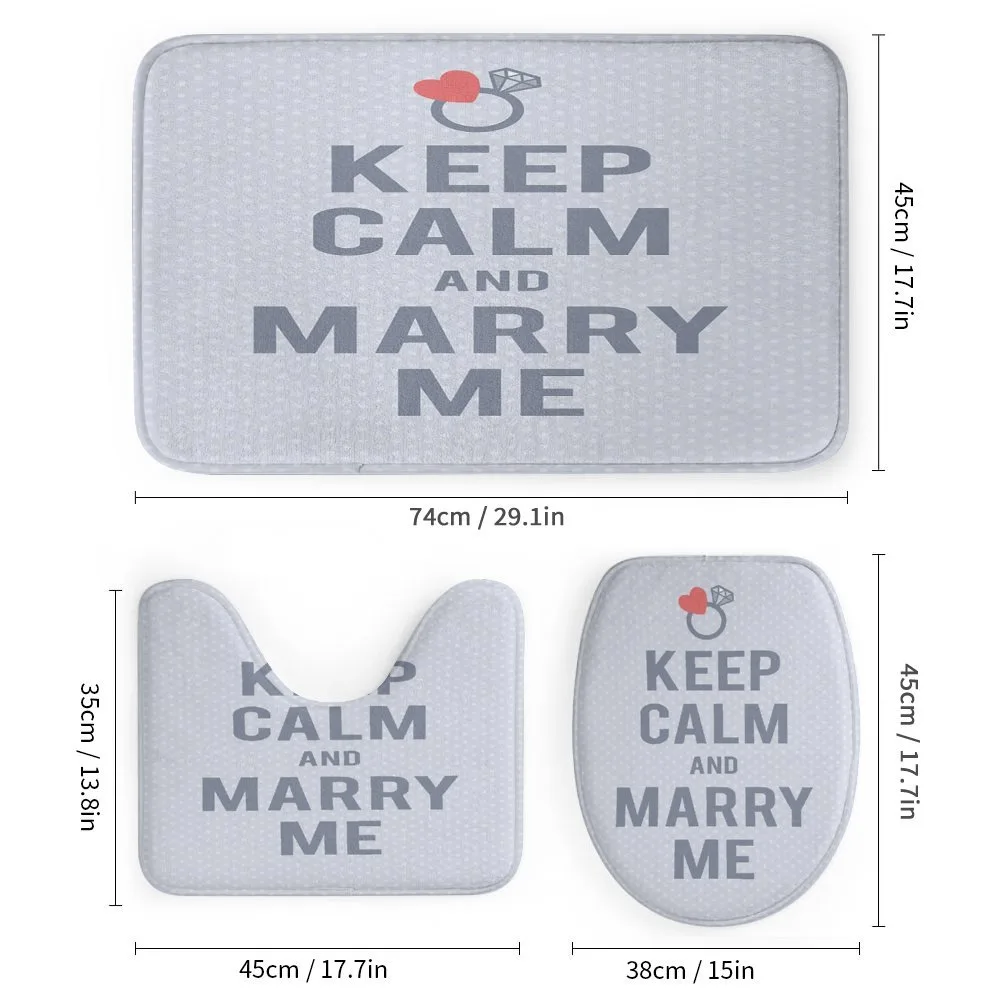 Keep Calm and Marry Me — Detail 1
