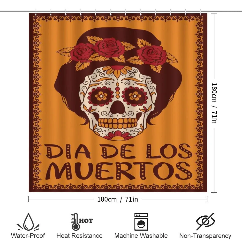Mexican Skull Girl — Detail 2