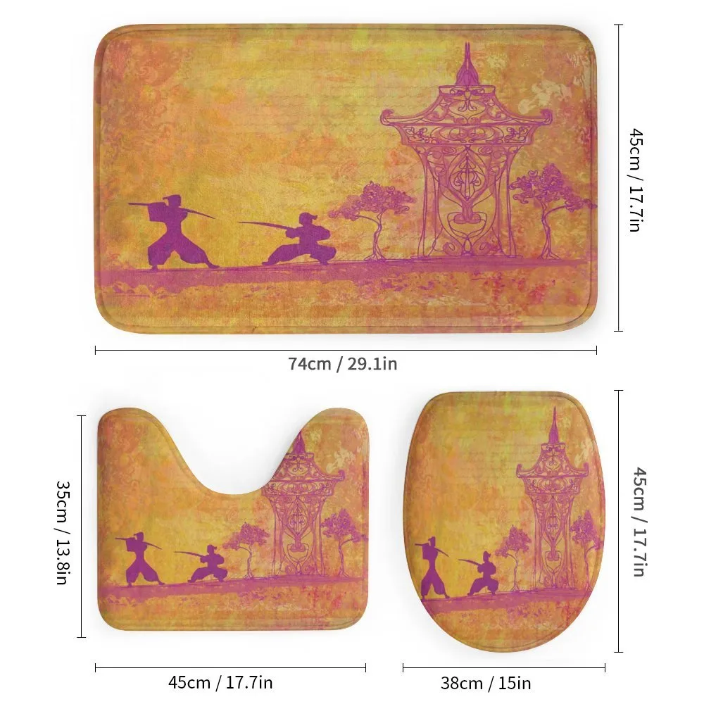 Ninjas Asian Landscape — Detail 1