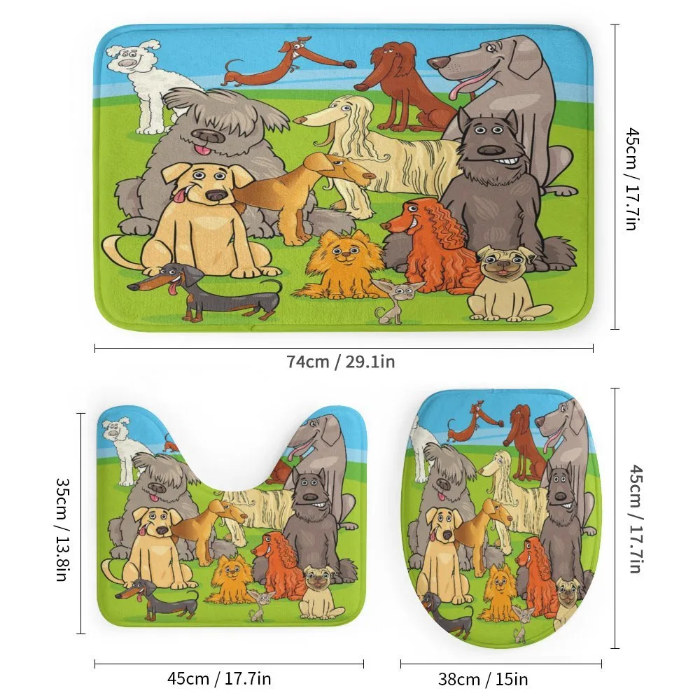 Nursery Funny Happy Dogs — Detail 1