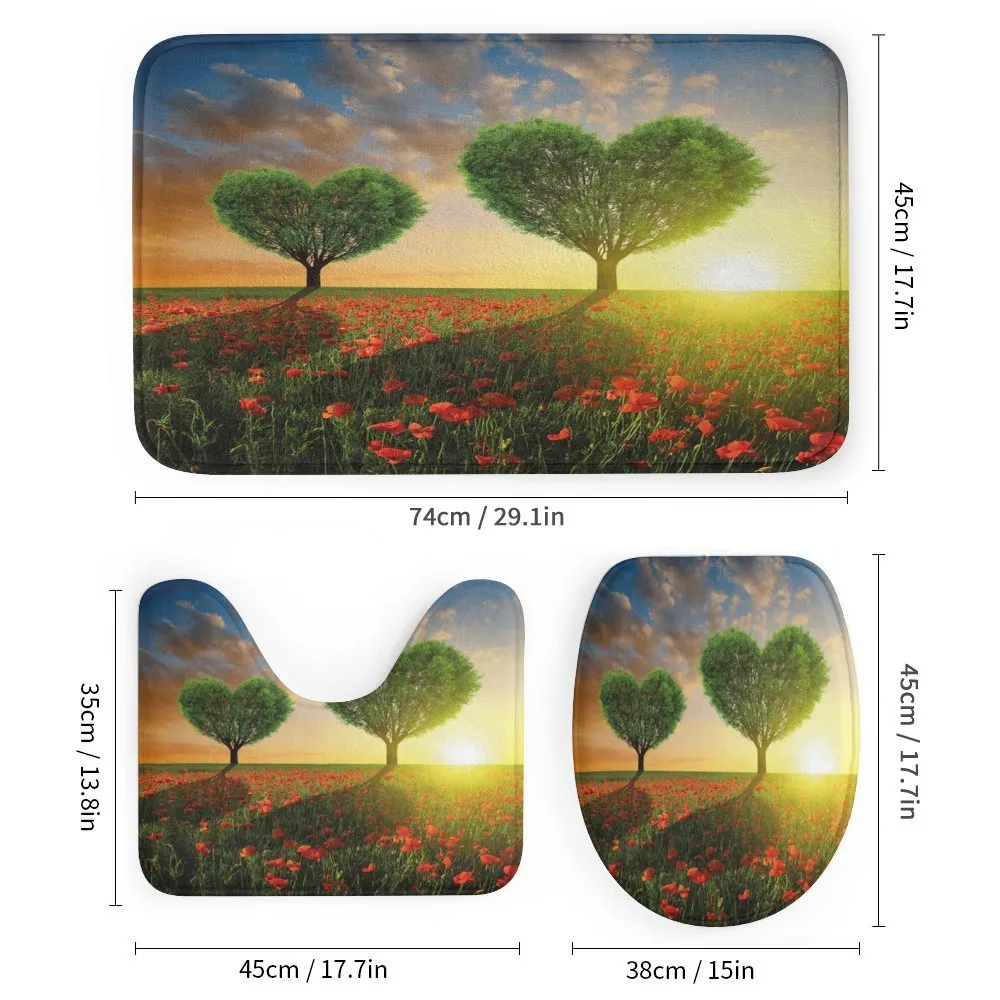 Poppies Heart Trees — Detail 1