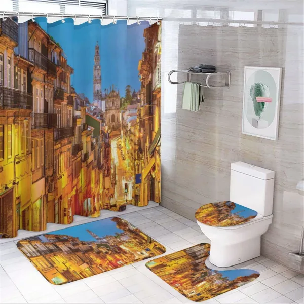 Porto Photography on a shower curtain