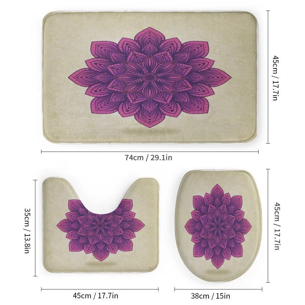 Purple Retro Motif — Detail 1