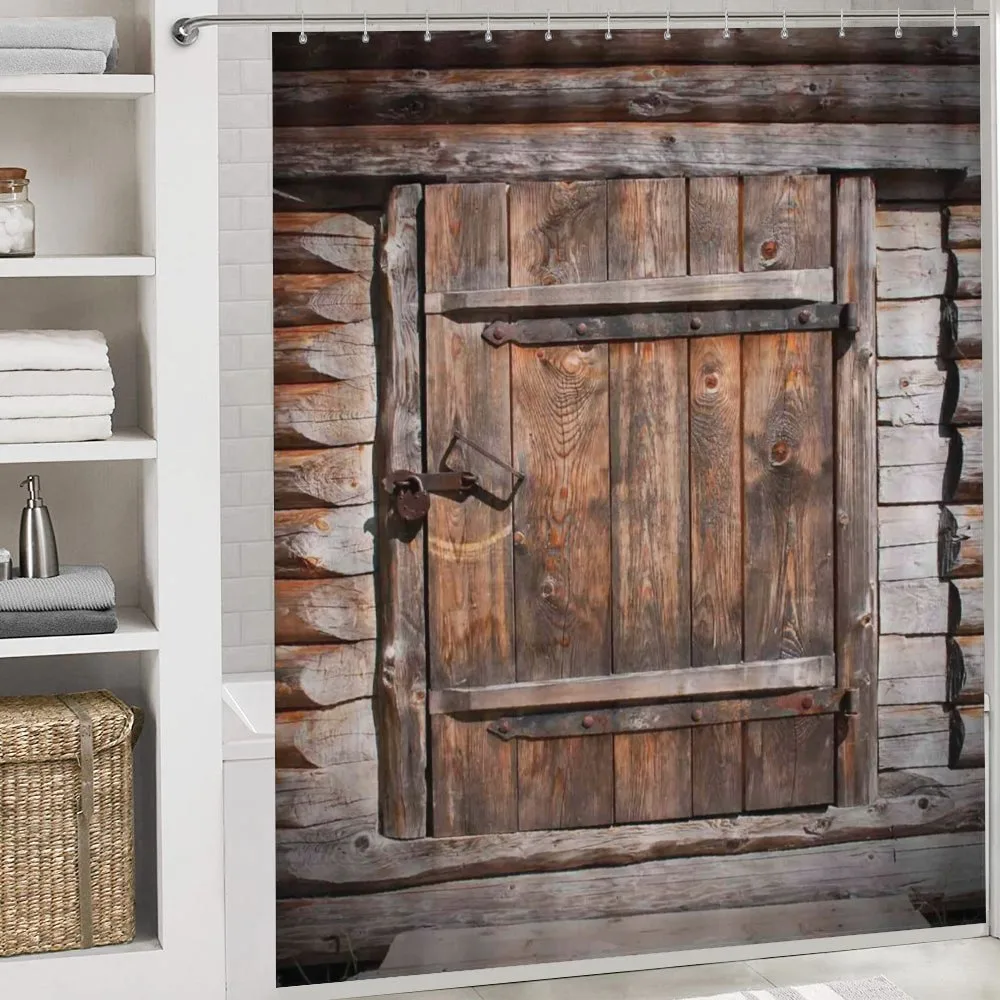 Rustic Wooden Door — Detail 4