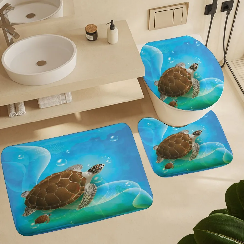 Swimming Turtle Family — Detail 5