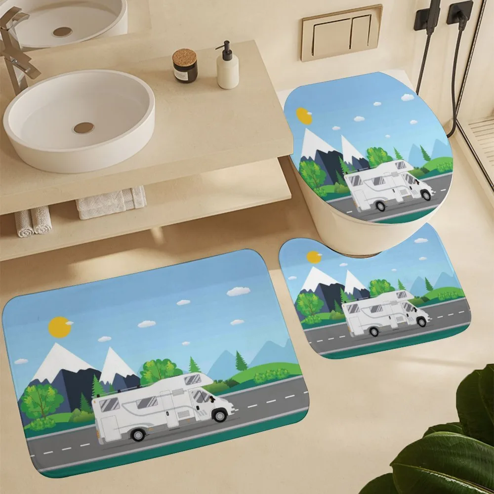Truck Driving on Countryside — Detail 5