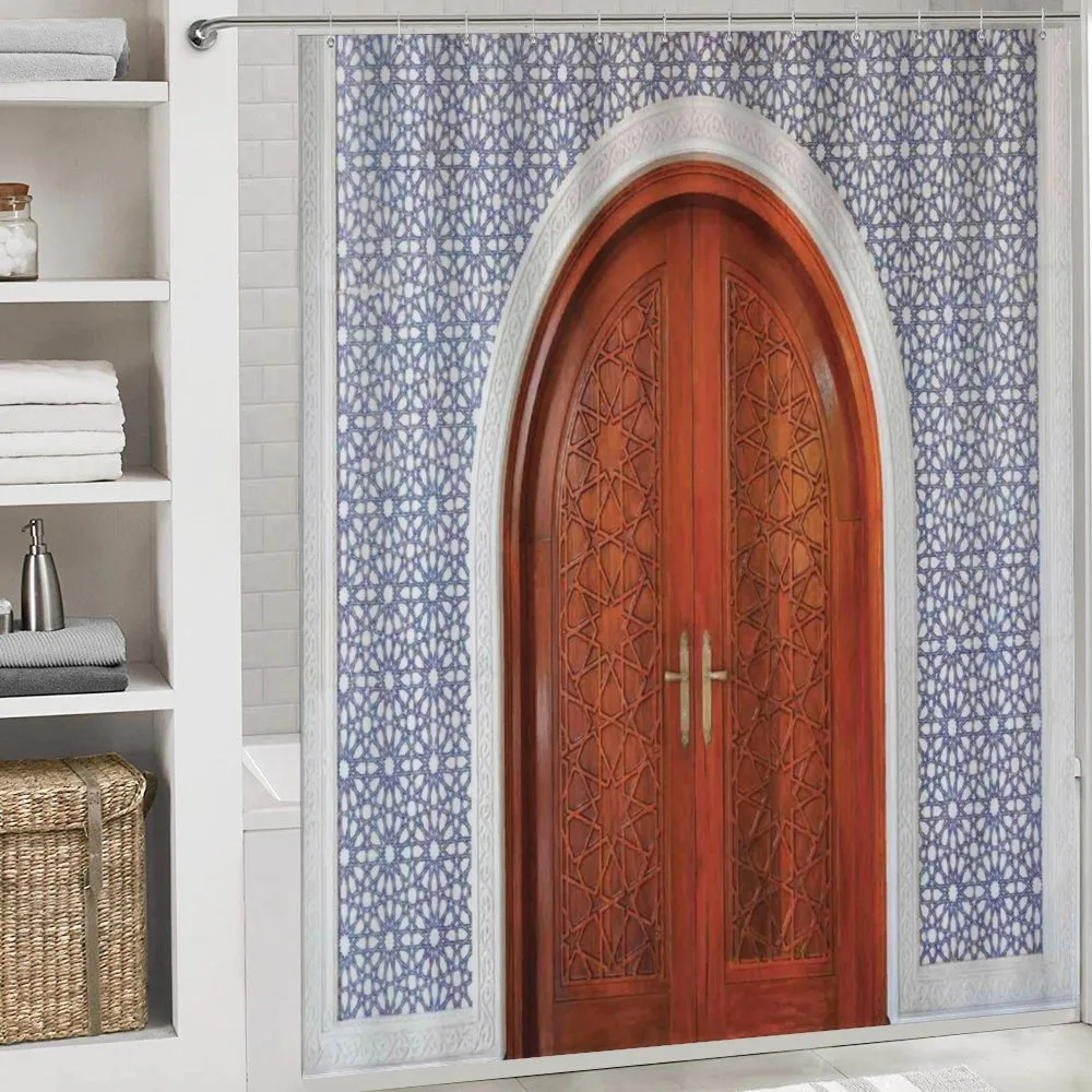 Antique Stars Wooden Door — Detail 4