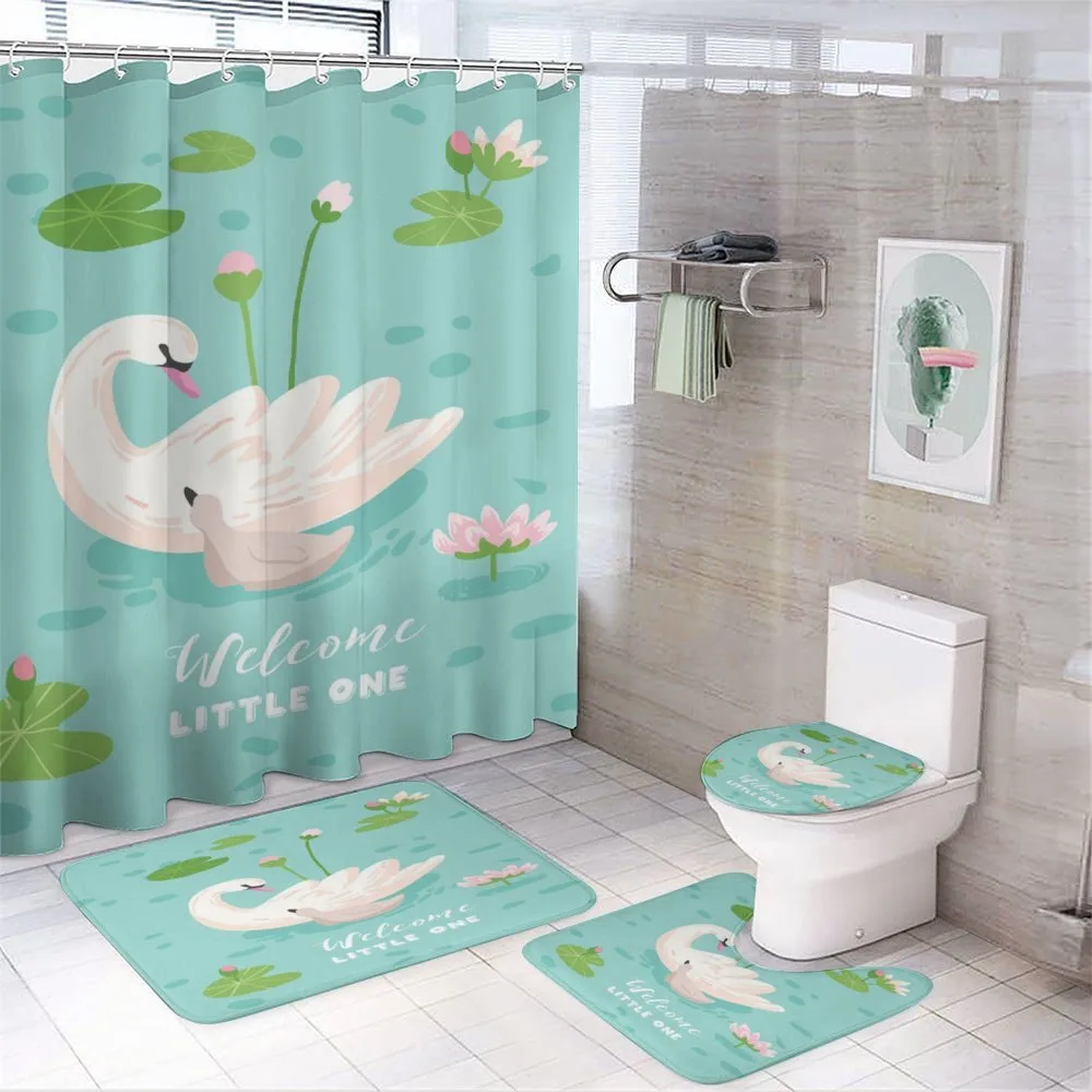 Baby Swan Welcoming — Your design