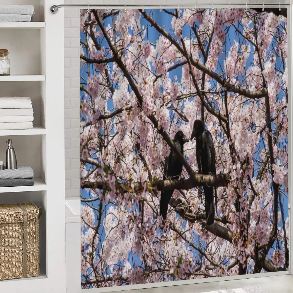 Birds on Sakura Tree — Detail 4