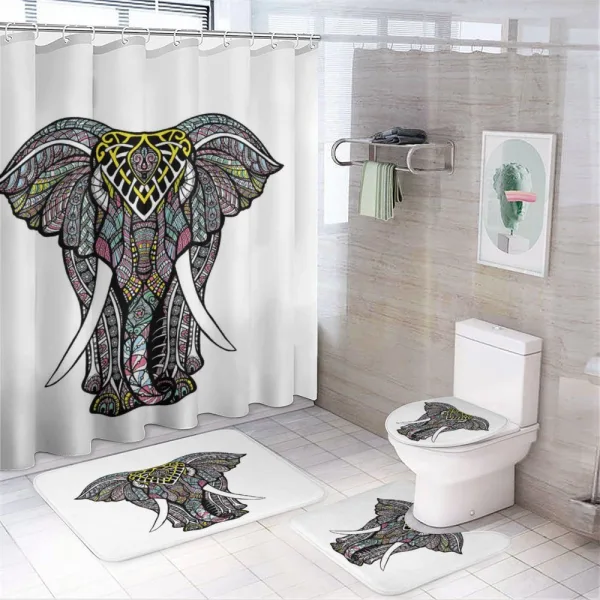 Bohem Design on a shower curtain