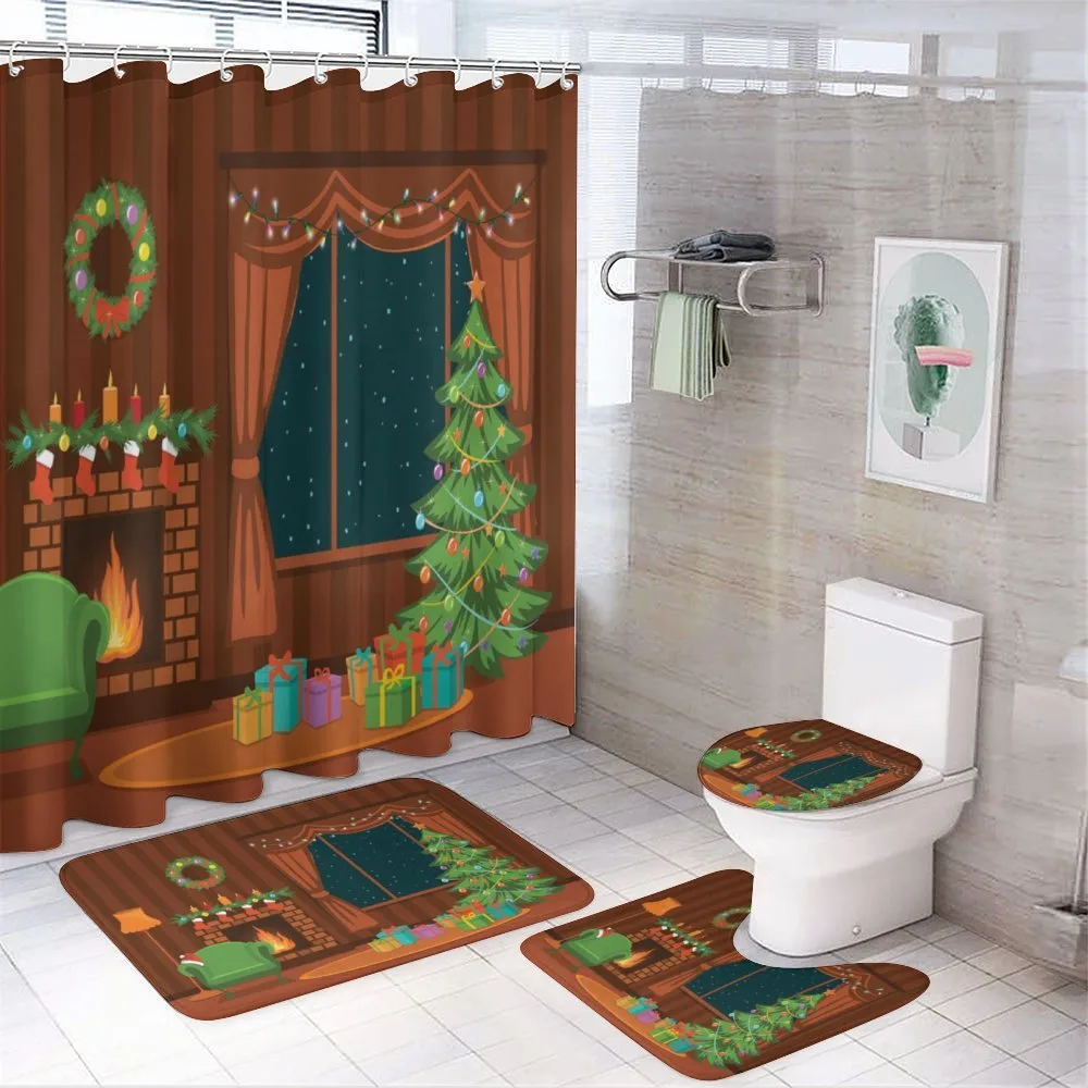 Cartoon Christmas Room — Your design